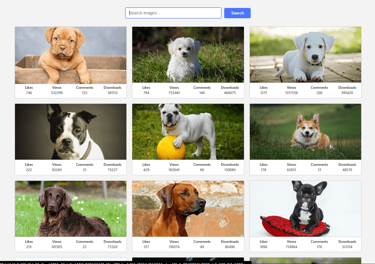 Image Search App preview